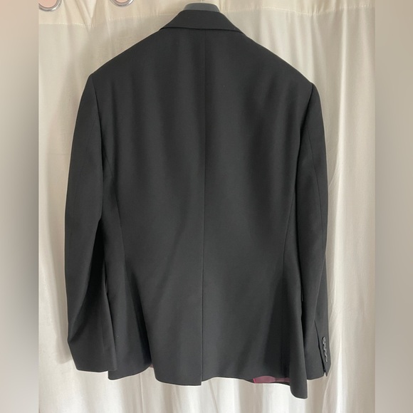 Topman Black Textured suit - Picture 4 of 8